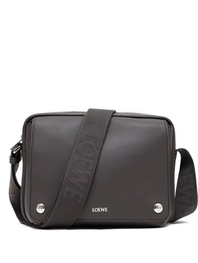 LOEWE LOGO-PLAQUE SHOULDER BAG