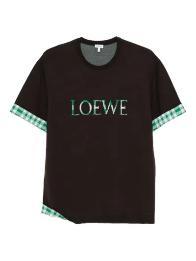 LOEWE LOGO-PRINT T-SHIRT