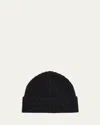Loewe Logo-print Wool Beanie In Light Beige