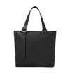 Loewe Logo Printed Tote Bag In Black