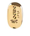 Loewe Engraved Wide Band Bracelets In Gold