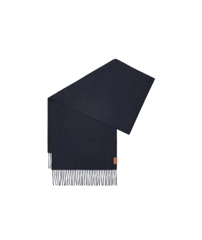 Loewe Logo Scarf In Black