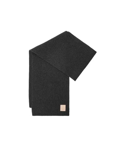Loewe Cashmere Scarf In Black