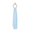 Loewe Logo Scarf In Blue