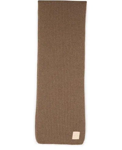 Loewe Cashmere Scarf In Beige