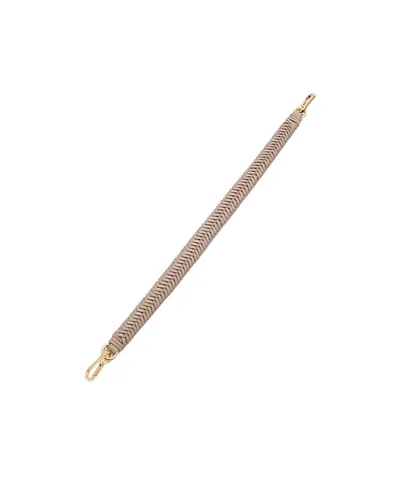 Loewe Logo Short Strap In Brown