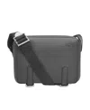 Loewe Xs Military Messenger Bag In Soft Grained Calfskin In Black