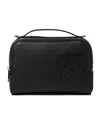 Loewe Mini Crossbody Camera Bag In Satin Calfskin In Black