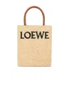 Loewe Logo Shoulder Bag In Nude