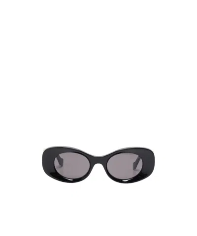 Loewe Logo Sunglasses In Black