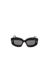 Loewe Screen Rectangular Sunglasses In Black