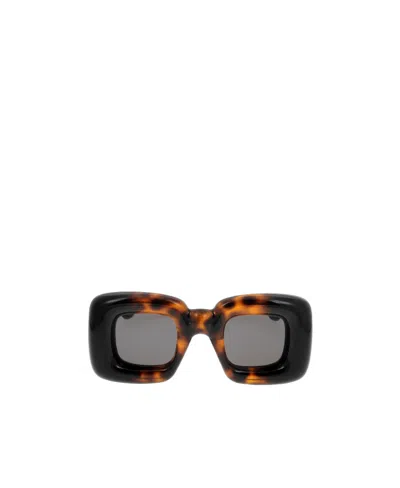 Loewe Logo Sunglasses In Black