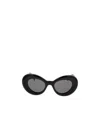 Loewe Cat-eye Frame Sunglasses In Black