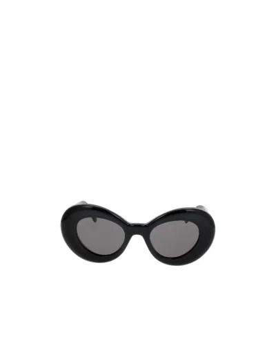 Loewe Cat-eye Frame Sunglasses In Black