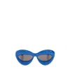 Loewe Logo Sunglasses In Blue