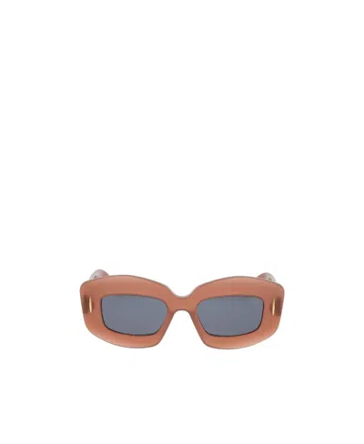 Loewe Logo Sunglasses In Gray