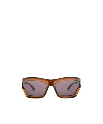 Loewe Logo Sunglasses In Gray