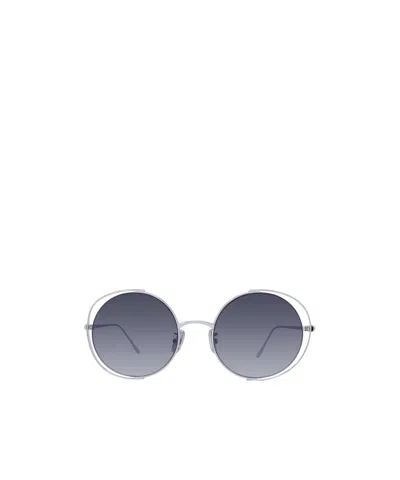Loewe Logo Sunglasses In Gray