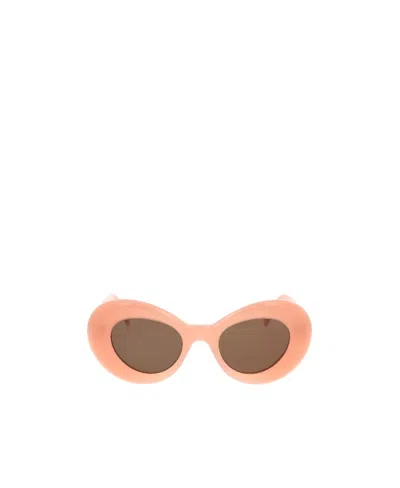 Loewe Logo Sunglasses In Pink