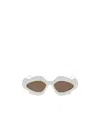 Loewe Logo Sunglasses In White