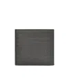 Loewe Grain Open Solid Color Card Holder In Black