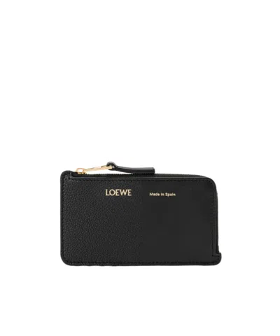 Loewe Logo Wallet In Black