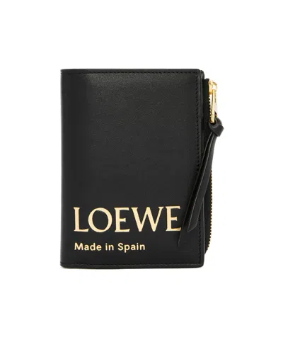 Loewe Logo Wallet In Black