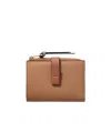Loewe Logo Wallet In Brown