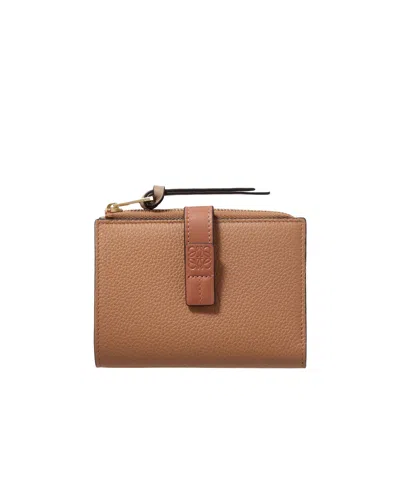 Loewe Logo Wallet In Brown