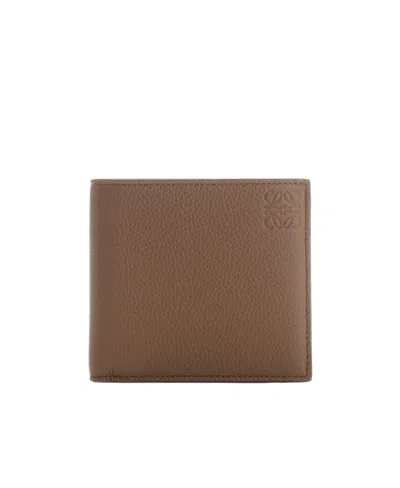 Loewe Logo Wallet In Green