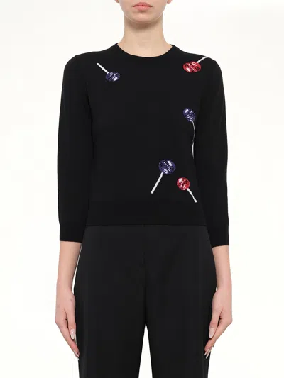 Loewe - Lollipops Sweatshirt In Black
