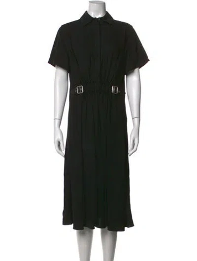 Pre-owned Loewe Long Dress In Black