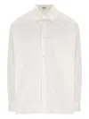 Loewe Long-sleeve Button-down Shirt In White