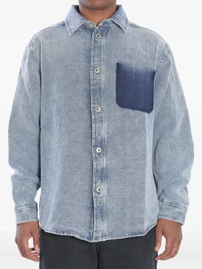 LOEWE LONG-SLEEVE DENIM SHIRT