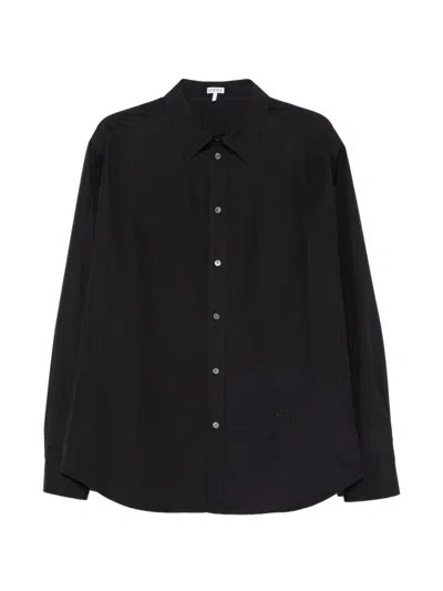 Loewe Long-sleeve Shirt In Blue