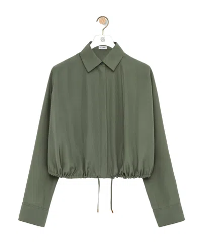 Loewe Long Sleeve Shirt In Gray