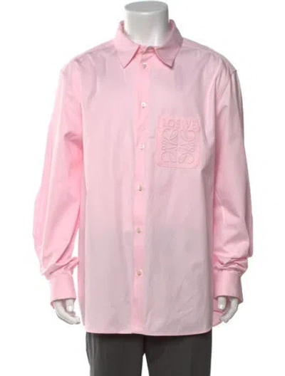 Pre-owned Loewe Long Sleeve Shirt In Pink