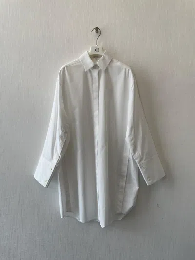 Loewe Long Sleeve Shirt In White
