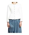 Loewe Long-sleeved Cardigan In Neutral