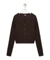 Loewe Long-sleeved Cardigan In Multi
