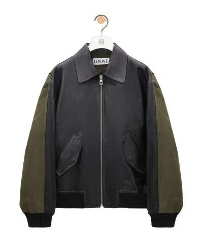 LOEWE LOEWE HYBRID BOMBER JACKET
