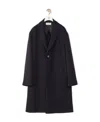 Loewe Long-sleeved Coat In Blue