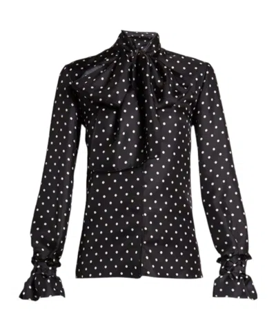 Loewe Long-sleeved Shirt In Black