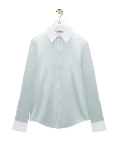 Loewe Long-sleeved Shirt In Green