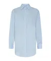 Loewe Long-sleeved Shirt In Light Blue
