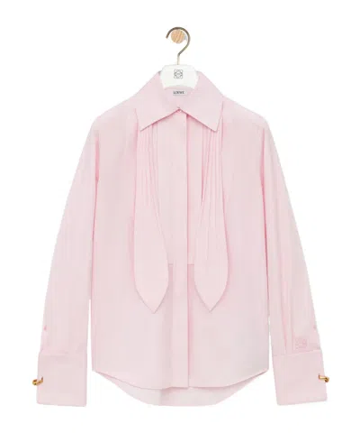 Loewe Long-sleeved Shirt In Pink