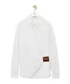 Loewe Long-sleeved Shirt In White
