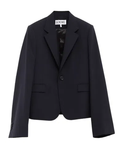 LOEWE LOEWE SINGLE-BREASTED TAILORED BLAZER