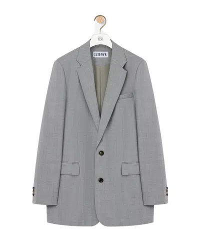 LOEWE LOEWE SINGLE-BREASTED REGULAR FIT JACKET