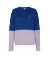 Loewe Long-sleeved Sweater In Blue